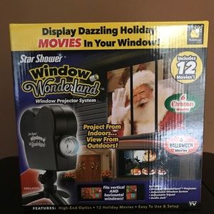Star Shower Window Wonderland Projector